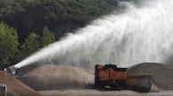 Typical fields of application for dust suppression with the V22 include all kinds of opencast mines, demolition sites, recycling plants